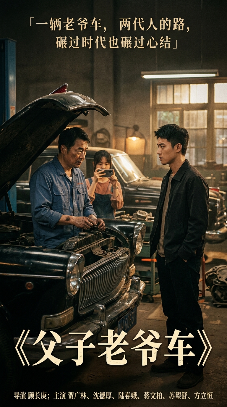 《父子老爷车》海报